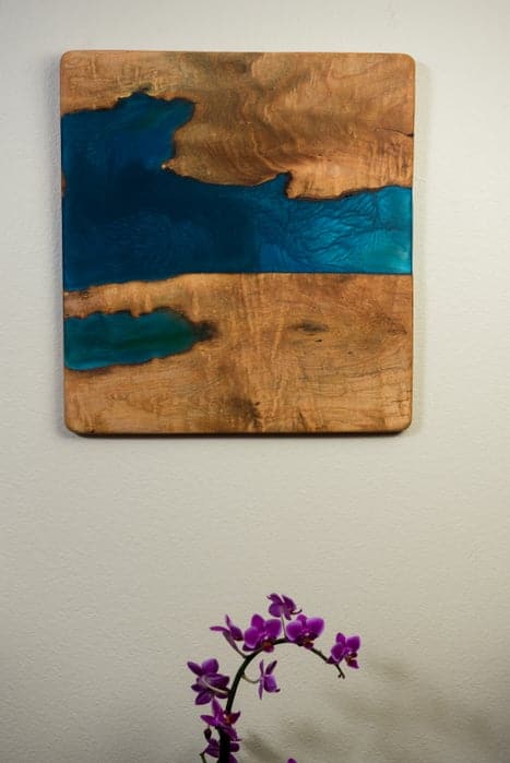 Resin And Wood Wall Art Ideas