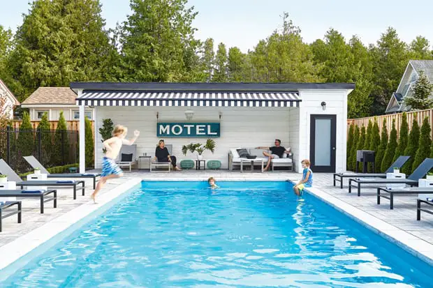 Resort Style Pool Cabana Ideas