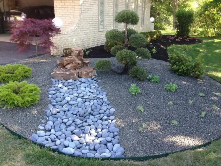 River Rock Landscaping Ideas, Small River Rock Landscaping Ideas