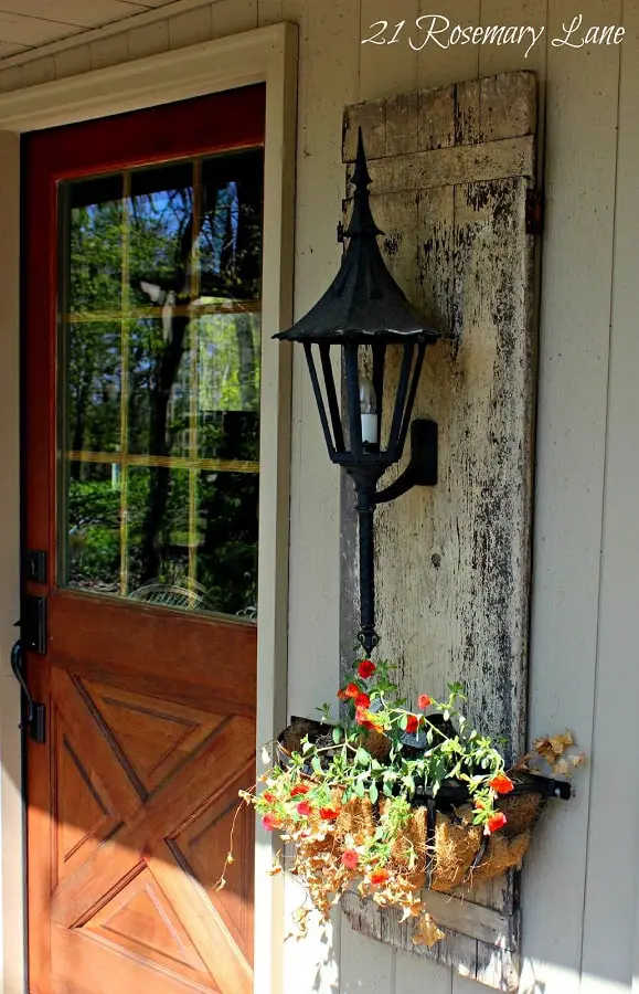 Rustic Front Porch Lighting Ideas