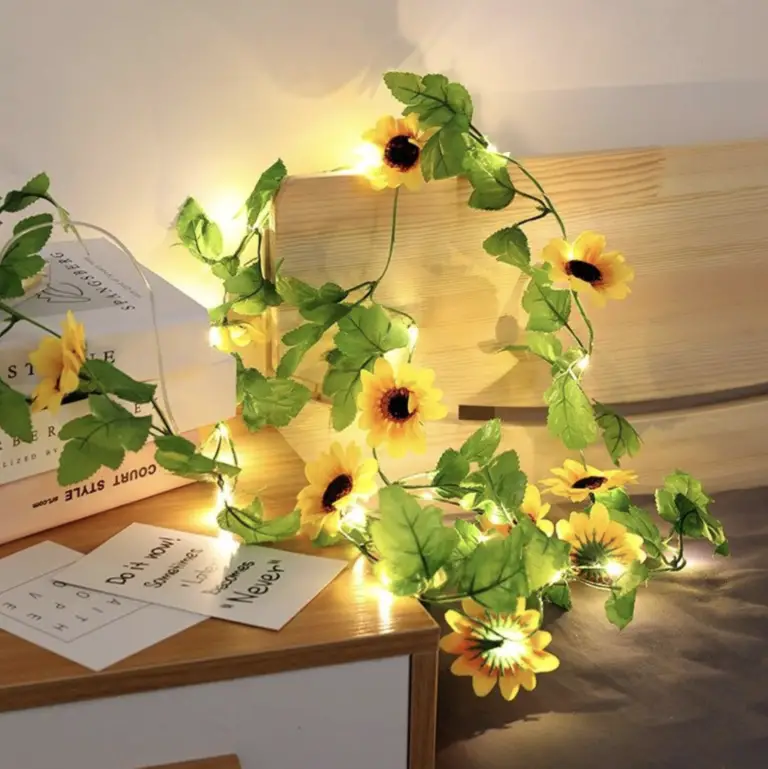 Radiant Sunflower Fairy Lights