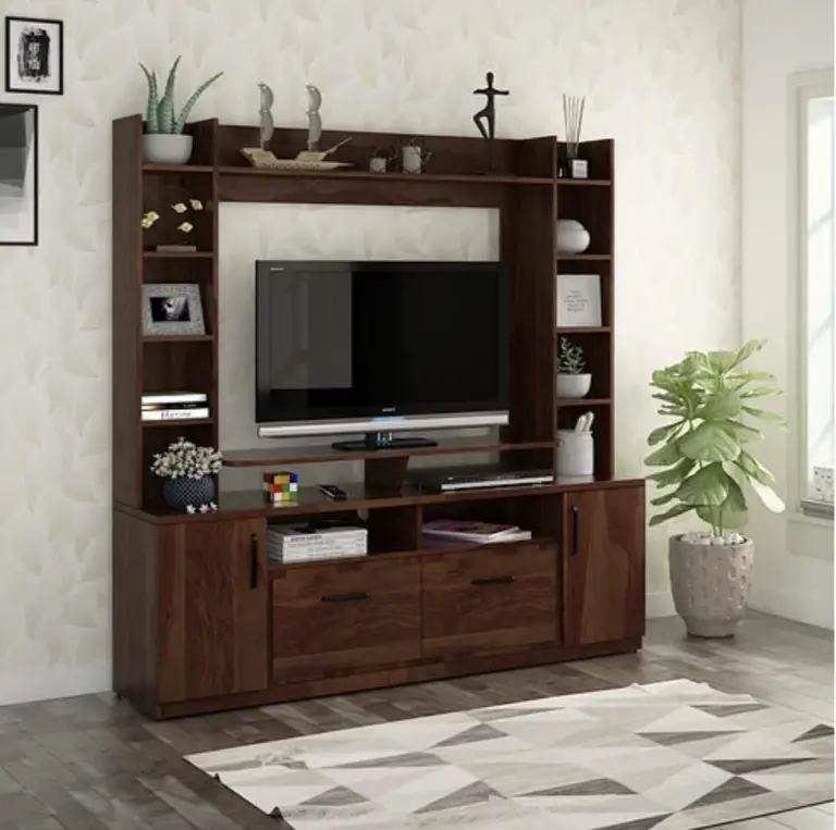 Shelving Display as TV Stand