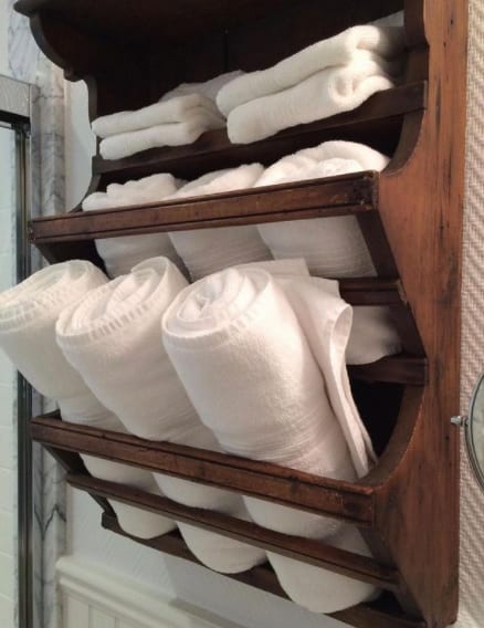 Shelf Towel Storage Ideas