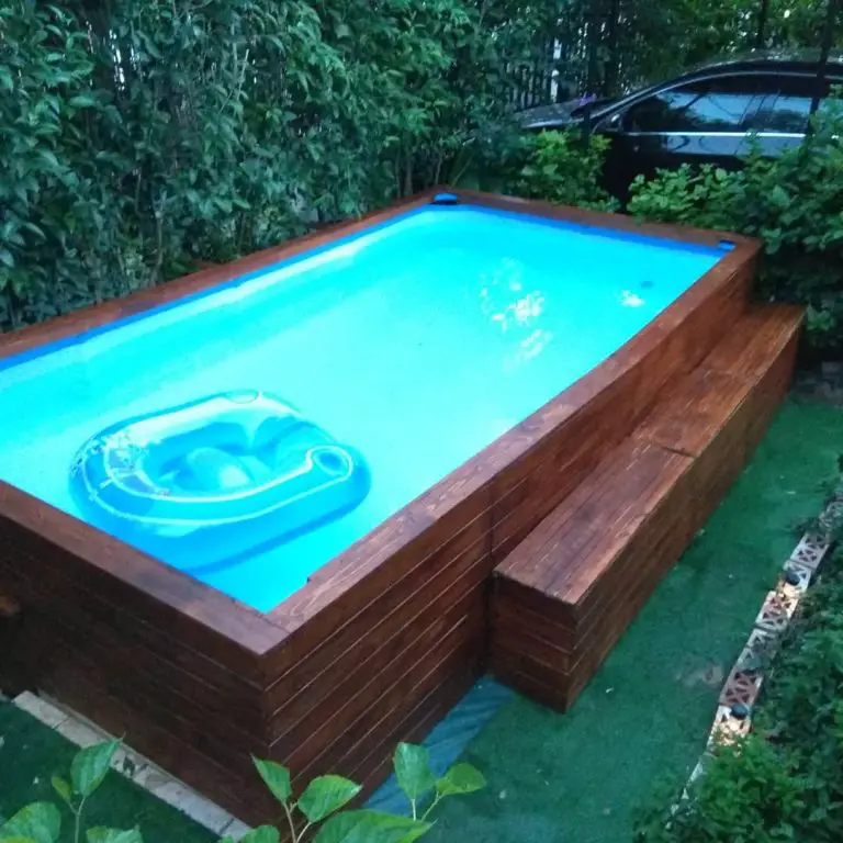 Simple Above Ground Pool With Deck Ideas