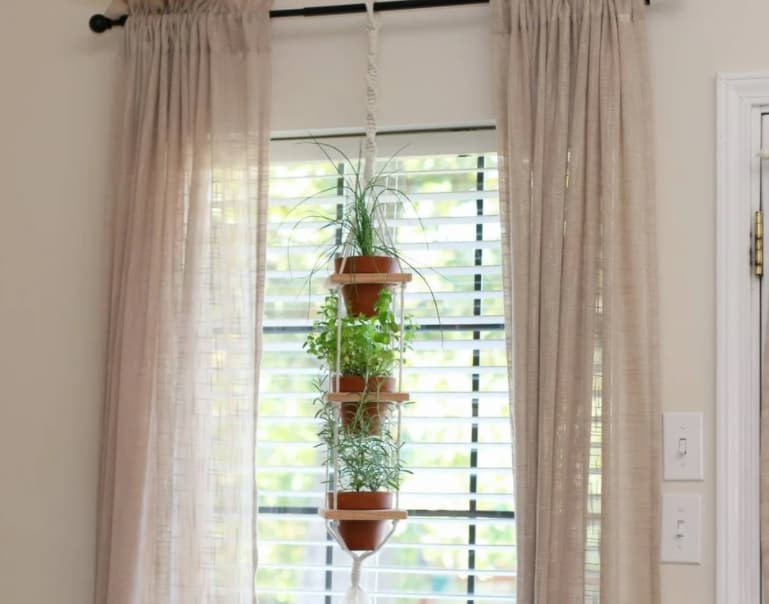 Small Window Plant Shelf