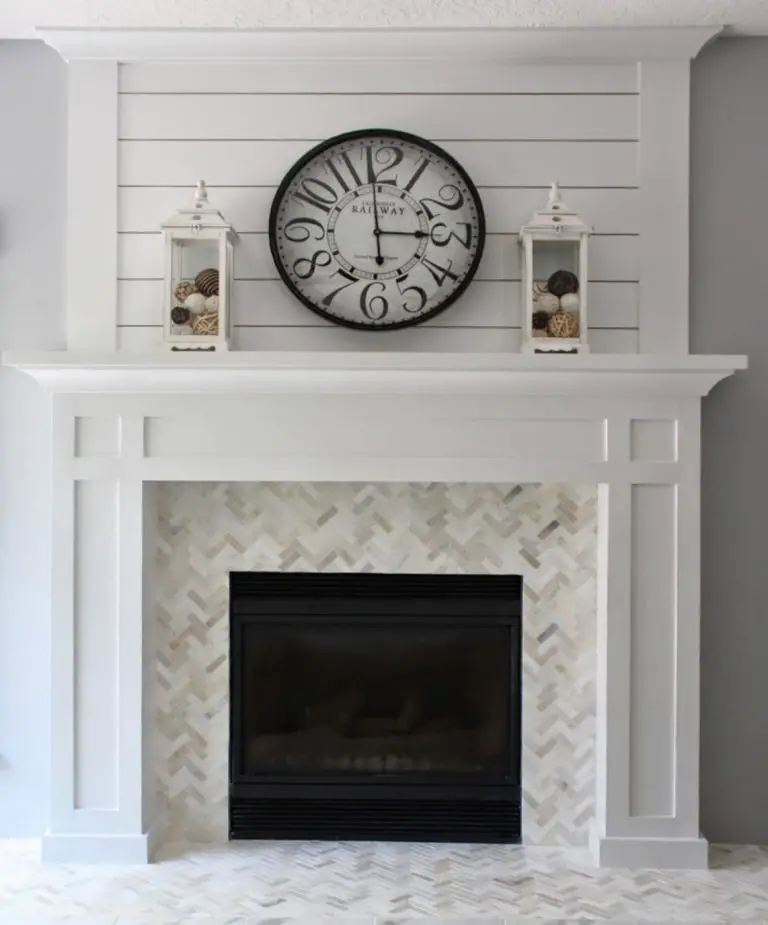 36 Attractive Fireplace Tile Ideas You, Modern Farmhouse Fireplace Tile Ideas