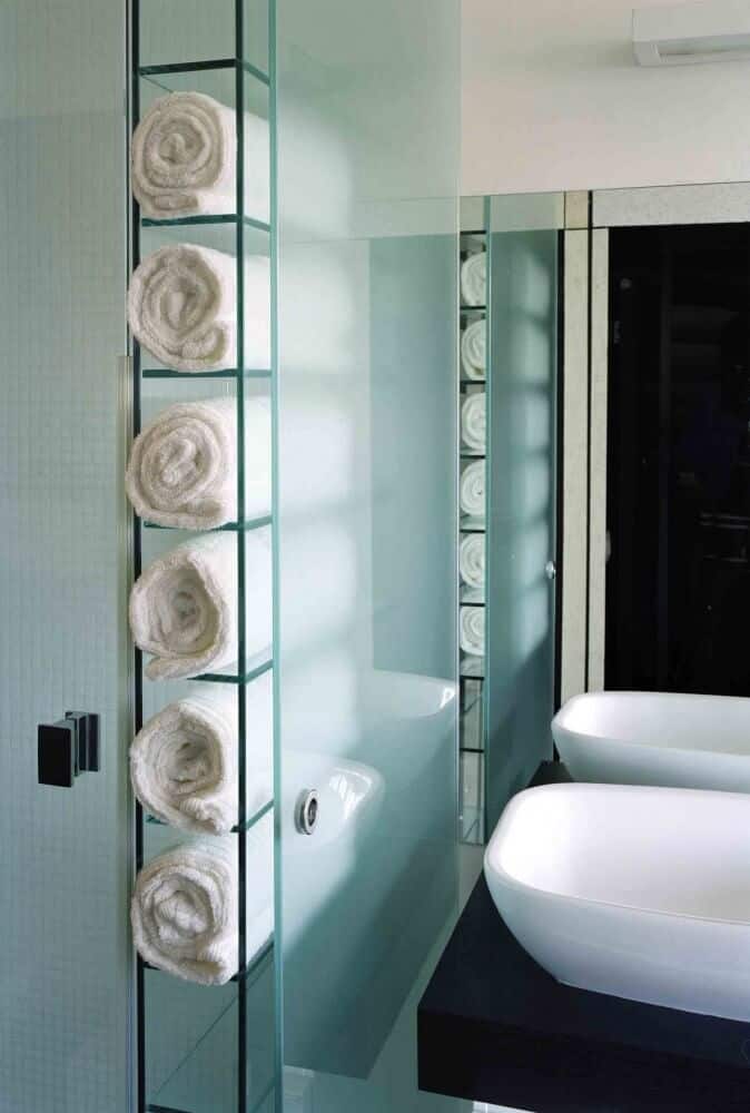 Sophisticated Towel Storage Ideas