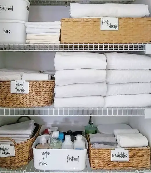 Towel And Linen Storage Ideas