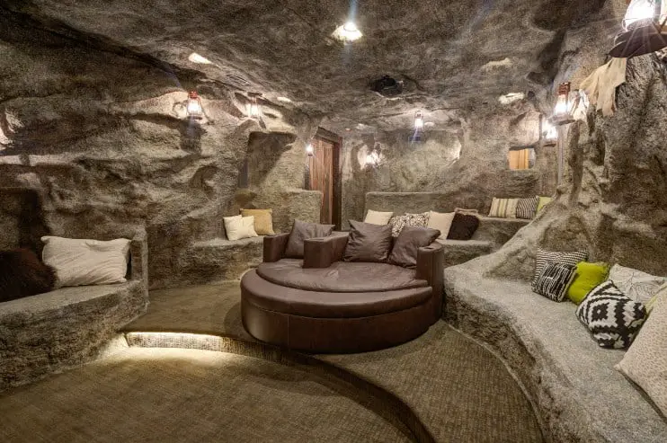Underground Man Cave Ideas