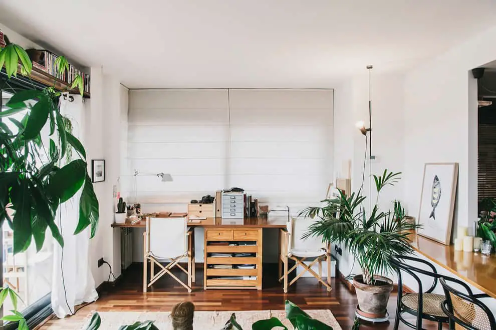 Versatile Tropical Home Office Decor Ideas