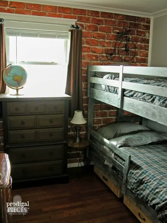 Vintage Industrial Bedroom