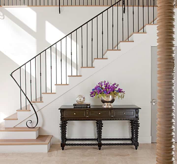 Wrought Iron French Country Staircases