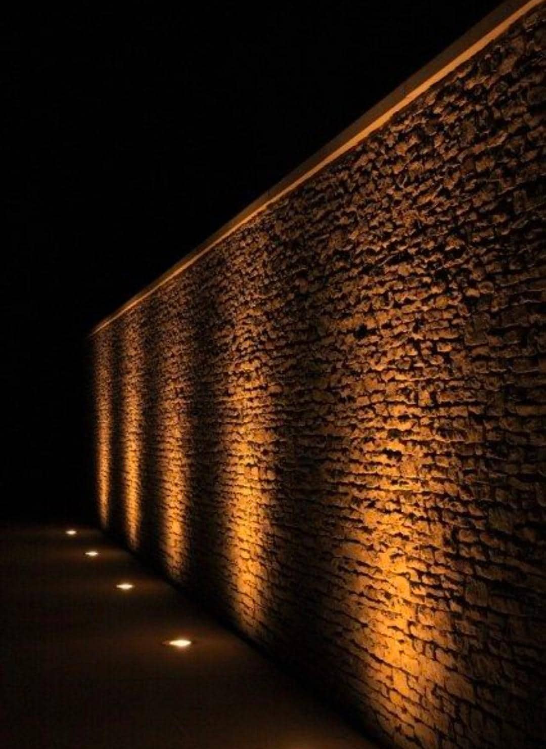 Stunning Exterior Stone Wall Design Ideas: Hunza and Collingwood garden lighting