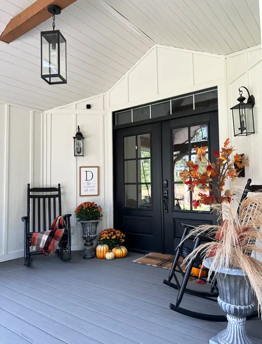 farmhouse style porch design