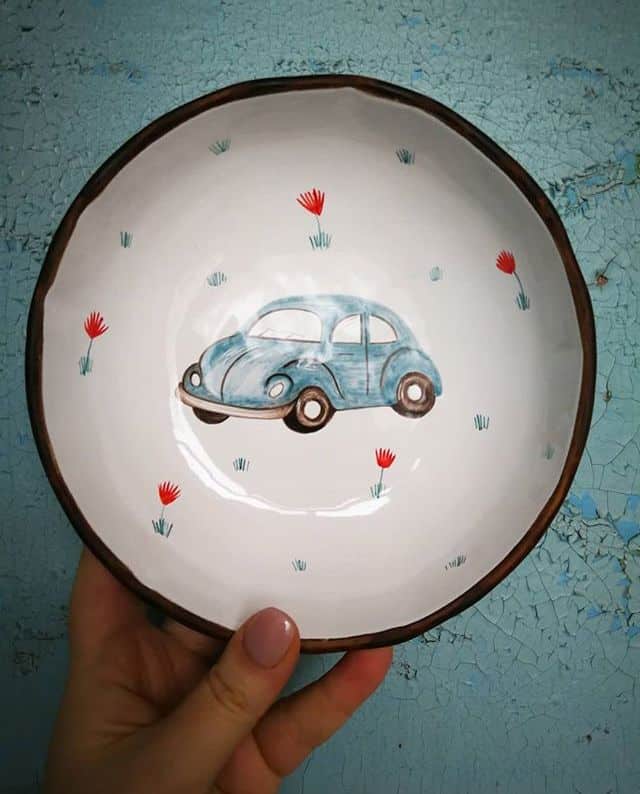 Volkswagen Automobile Plate Design