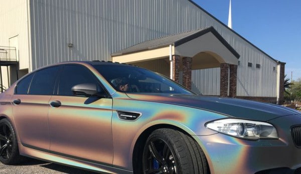  Car Wrapping Design: Solid psychedelic wraps 