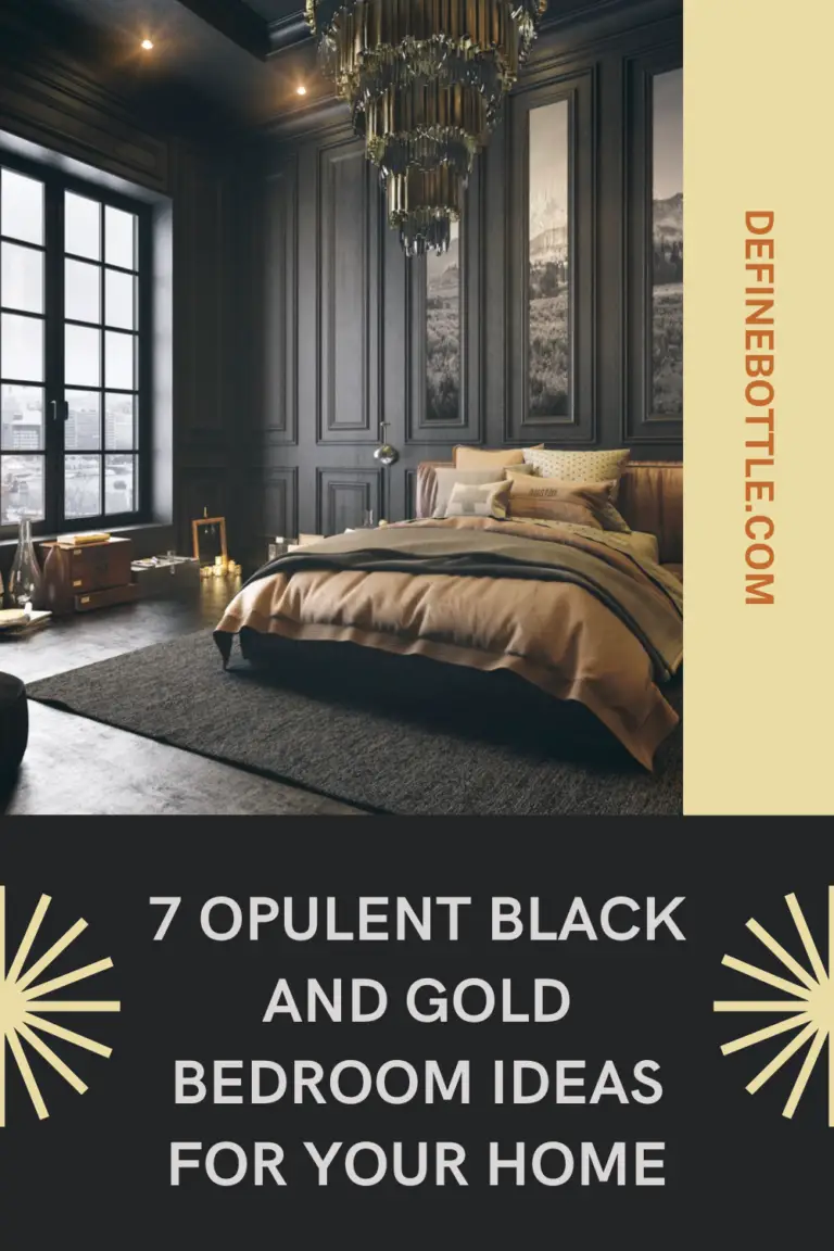black and gold bedroom ideas