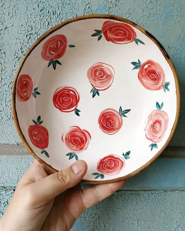 Berry-Flower Plate Design