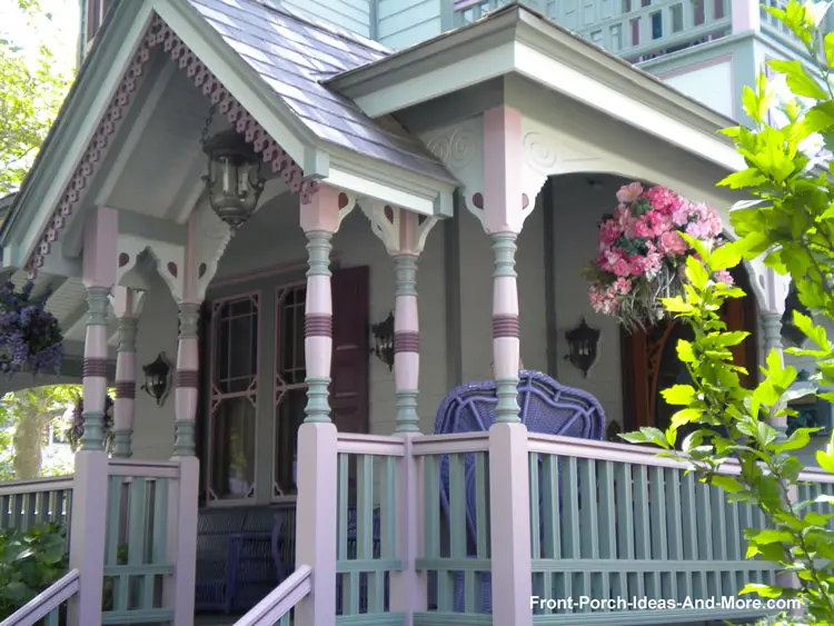 Victorian style design porch